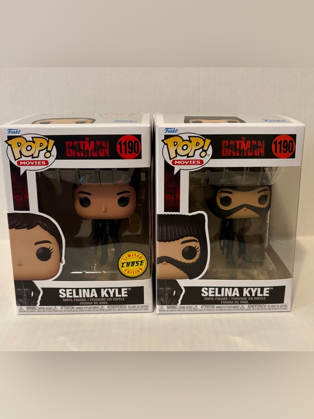 Batman Selena Kyle Funko Pop set
